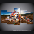 HD Printed Motocross Painting on Canvas Room Decoration Print Poster Picture Canvas Mc-069